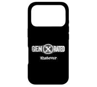 Carcasa para iPhone 17 Pro Whatever Generation Funny Slang Cultura Pop Vintage Sarcasmo