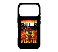 Carcasa para iPhone 17 Pro When Others Run out We Run In Firefighters Fireman