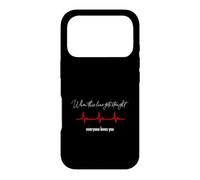 Carcasa para iPhone 17 Pro When This Line Gets Straight Everyone Love You - Funny
