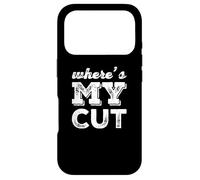 Carcasa para iPhone 17 Pro Where Is My Cut I Love Money Muéstrame El Dinero Meme Divertido