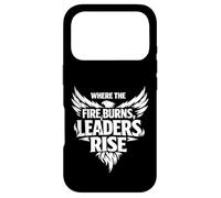 Carcasa para iPhone 17 Pro Where The Fire Burns Leaders Rise Scouting Campfire Camping