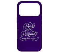 Carcasa para iPhone 17 Pro Where's My Darcy? Jane Austen/Orgullo y prejuicio