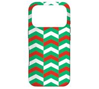 Carcasa para iPhone 17 Pro White Green Red Bulgaria Tricolor Vertical Sofia Pattern