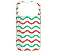 Carcasa para iPhone 17 Pro White Green Red Bulgaria Tricolor Wavy Bulgarian Pattern