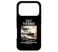 Carcasa para iPhone 17 Pro White Star Line RMS Titanic Ship Niños Niños Hombres