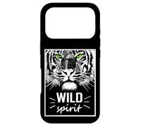 Carcasa para iPhone 17 Pro Wild Spirit Tiger Quotes Summer Illustration Graphic Design