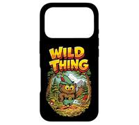 Carcasa para iPhone 17 Pro Wild Thing! Retro Woodsy Owl Give a Hoot Vintage Earth Day
