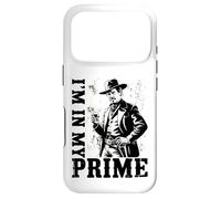 Carcasa para iPhone 17 Pro Wild West Gunslinger Quote - I’m in My Prime