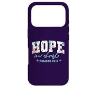 Carcasa para iPhone 17 Pro Wildflower Bible Verse Christian Collection. Hope