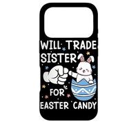 Carcasa para iPhone 17 Pro Will Trade Sister por Dulces de Pascua Lindo Huevo de Conejito