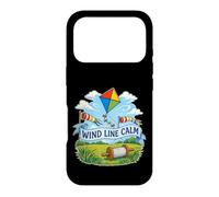 Carcasa para iPhone 17 Pro Wind Line Calm Cometa Carrete Viento