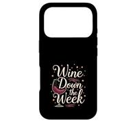 Carcasa para iPhone 17 Pro Wine Wednesdays Aboga a los Amantes del Vino Relajación Entre Semana