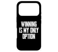 Carcasa para iPhone 17 Pro Winning Is My Only Option