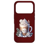 Carcasa para iPhone 17 Pro Winter Hot Cocoa Xmas Mug For Women Who Loves Coffee Latte