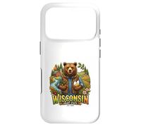 Carcasa para iPhone 17 Pro Wisconsin Granja Oso Campo Naturaleza Cosecha
