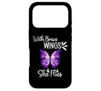 Carcasa para iPhone 17 Pro with Brave Wings She Flies Sign She Flies with Her Own Wings