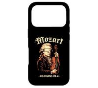 Carcasa para iPhone 17 Pro Wolfgang Amadeus Mozart Album Logo, Compositor de música clásica