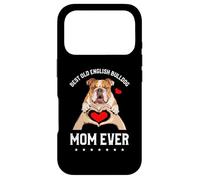 Carcasa para iPhone 17 Pro Women Best Old English Bulldog Mom Ever Bulldogs