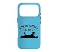 Carcasa para iPhone 17 Pro Womens Girl Retro Vintage Read Banned Books Literature Lover