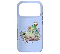 Carcasa para iPhone 17 Pro Womens Girls Cottagecore Magical Frog Toad Snail Goblincore