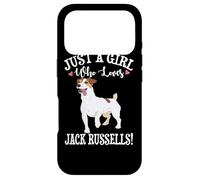 Carcasa para iPhone 17 Pro Womens Just A Girl Who Loves Jack Russell Terriers Lover