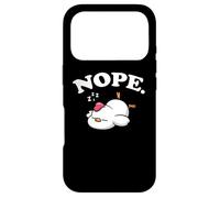 Carcasa para iPhone 17 Pro Womens Kids Boys Funny Hen Kawaii Nope Chicken Lover