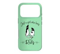 Carcasa para iPhone 17 Pro Womens Kids Cute Funny Girl Who Loves Pet Rats Lover