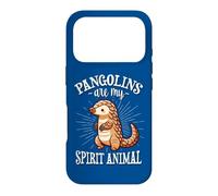 Carcasa para iPhone 17 Pro Womens Kids Girls My Spirit Animal Endangered Pangolin Lover