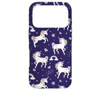Carcasa para iPhone 17 Pro Womens Kids Girls Pretty Unicorn Pattern