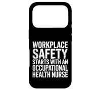 Carcasa para iPhone 17 Pro Workplace Safety Starts with Health Nurse -