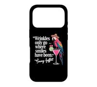 Carcasa para iPhone 17 Pro Wrinkles Only Go Where Smiles Have Been Cute Parrot Mexican