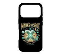 Carcasa para iPhone 17 Pro X Marks The Spot Adventure Espera Tesoro Digital náutico