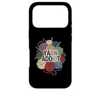 Carcasa para iPhone 17 Pro Yarn Addict Knitting Crochet Crafter Hobby Design