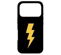Carcasa para iPhone 17 Pro Yellow Lightning Bolt