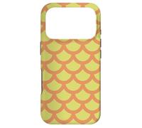 Carcasa para iPhone 17 Pro Yellow Orange Semicircle Scales Geometric Abstract Pattern