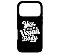 Carcasa para iPhone 17 Pro Yes This Is A Vegan Body
