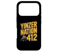 Carcasa para iPhone 17 Pro Yinzer Nation 412 Pittsburgh Steel City Pennsylvania Pride