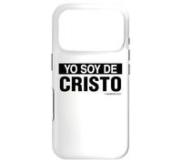 Carcasa para iPhone 17 Pro Yo Soy De Cristo Jesus
