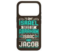 Carcasa para iPhone 17 Pro Yo Soy Israel Semilla De Abraham Isaac Y Jacob Cita Israelita