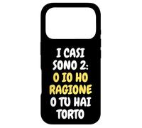 Carcasa para iPhone 17 Pro Yo Tengo razón, estás Equivocado | Irónicas y Divertidas