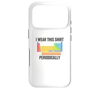 Carcasa para iPhone 17 Pro Yo Uso Esta Camisa periódicamente Química Tabla periódica