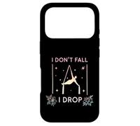 Carcasa para iPhone 17 Pro Yoga aéreo I Don't Fall I Drop Fly, Aerial Silks Aerialist