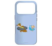 Carcasa para iPhone 17 Pro Yogi Bear Yogi and Boo Boo Going Swimming
