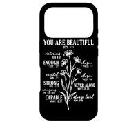 Carcasa para iPhone 17 Pro You Are Beautiful Enough Strong Loved Christian Cita