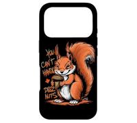 Carcasa para iPhone 17 Pro You Can't Handle Deez Nuts, Divertido Humor para Adultos, Amante de Las Ardillas