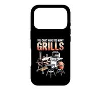 Carcasa para iPhone 17 Pro You Can't Have Too Many Grills Barbacoa ahumador Pitmaster Carbón