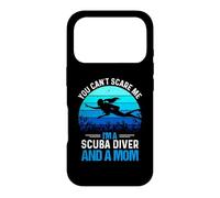 Carcasa para iPhone 17 Pro You Can't Scare Me I'm A Scuba Diver and A Mom Divers Diving