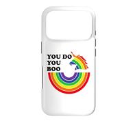 Carcasa para iPhone 17 Pro You Do You Boo Unicorn Rainbow Pride LBGT Gay Pride LGBTQ