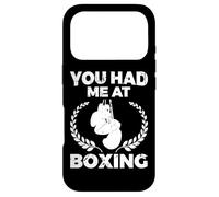 Carcasa para iPhone 17 Pro You Had Me At Boxing Self-Defense