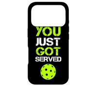 Carcasa para iPhone 17 Pro You Just Got Served Pickleball, Divertido Deporte para Jugadores de Pickleball